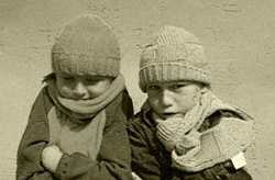 Two Kids in the Cold